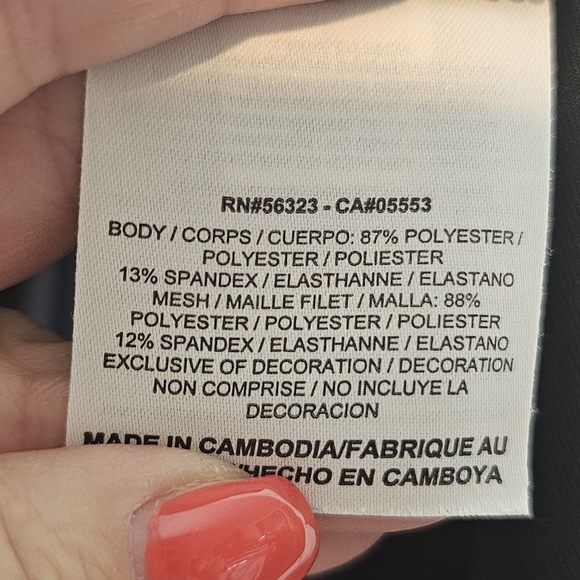 Nike Black Strappy Cap Sleeve Athletic Top - Picture 5 of 9